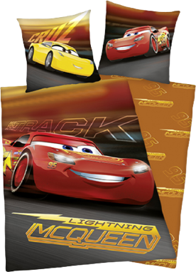 Disney Cars 3 Dekbedovertrek 140x200 - McQueen