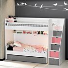 Neo Stapelbed - Wit/Roze