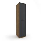 Legend 1-Deurs Kast H214 - Walnoot/Antraciet