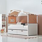 LifeTime CoolKids Bedbank met Hut - Rainbow
