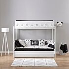 Todi Bedbank met Slaaplade en Nordic Luivel - Wit