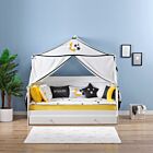 Mia Bedbank met Slaaplade en Sky Tent - Wit