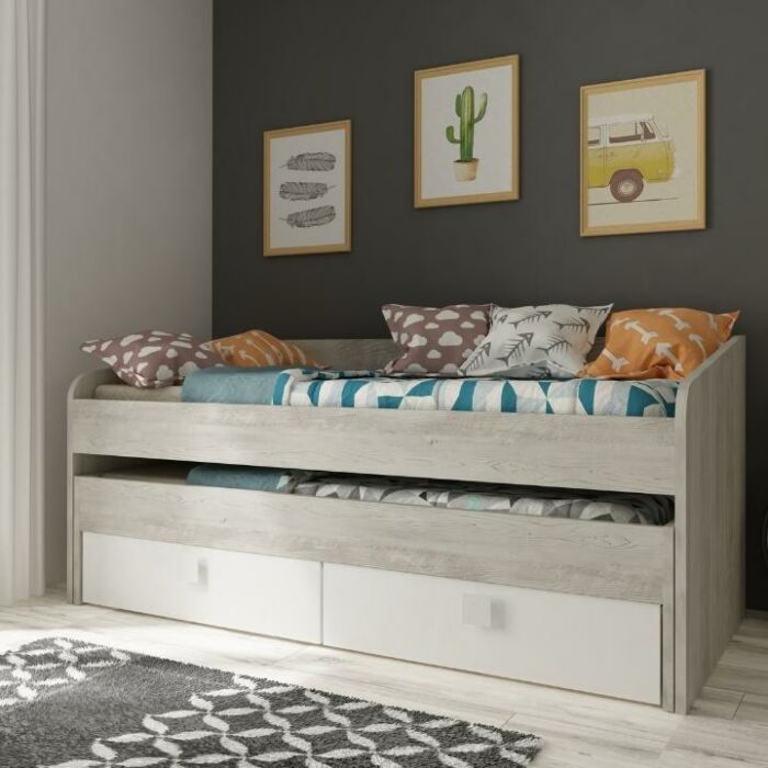 Jules Kajuitbed - Witgrenen/Wit main product photo