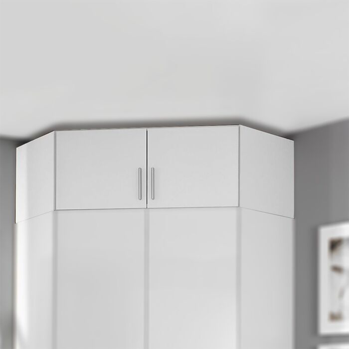 Celle Opzet Hoekkast - Wit Hoogglans main product photo