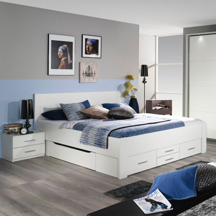 Isotta Ledikant met Laden 180x200 - Mat Wit main product photo