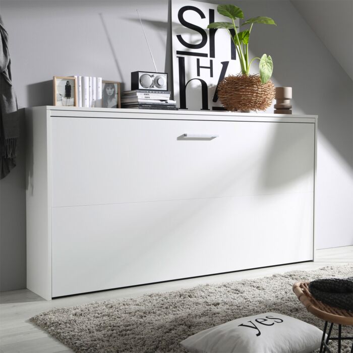Albeno Opklapbed 90x200 - Mat Wit main product photo