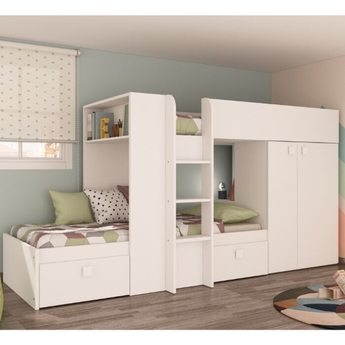 Maxim Stapelbed - Wit main product photo
