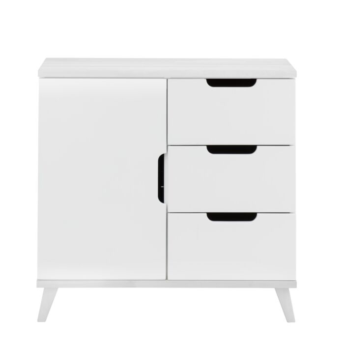 Color Commode met Deur - Wit main product photo