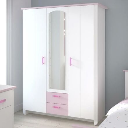 Biotiful 3-Deurs Kledingkast - Wit.jpg