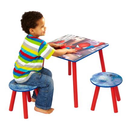 Spiderman Tafel met Krukjes