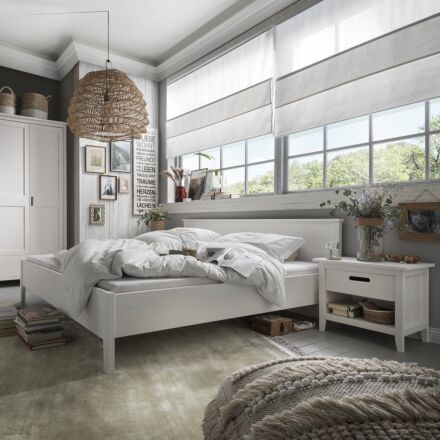 Solvita slaapkamer whitewash
