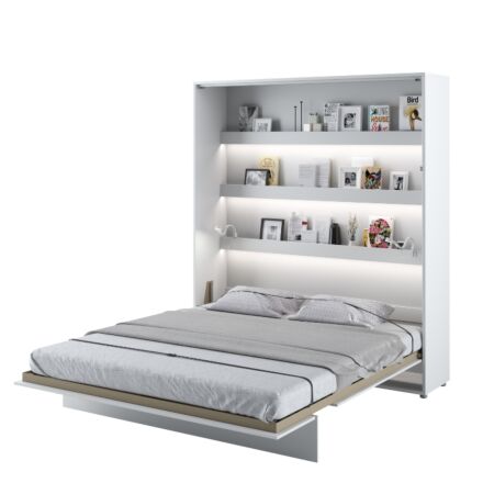 Murphy Verticaal Opklapbed 180x200 - Wit Hoogglans