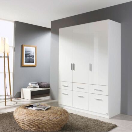 Celle 3-deurs Kledingkast H210 - Wit Hoogglans.jpg