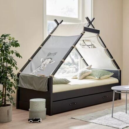 coolkids ledikant 90x200 zwart met tipitent junglebook.jpg