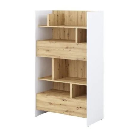 Murphy Boekenkast H158 cm - WitArtisan Eiken.jpg