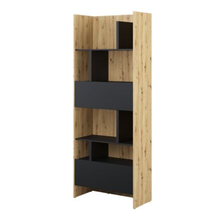 Murphy Boekenkast B84 cm - ZwartArtisan Eiken.jpg