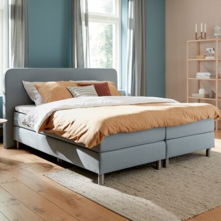 Urban Mood Mayfair Boxspringset 160x200 - Aqua