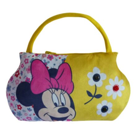 Minnie Mouse Kussen & Tas to Go - 2 in 1 - Geel.jpg